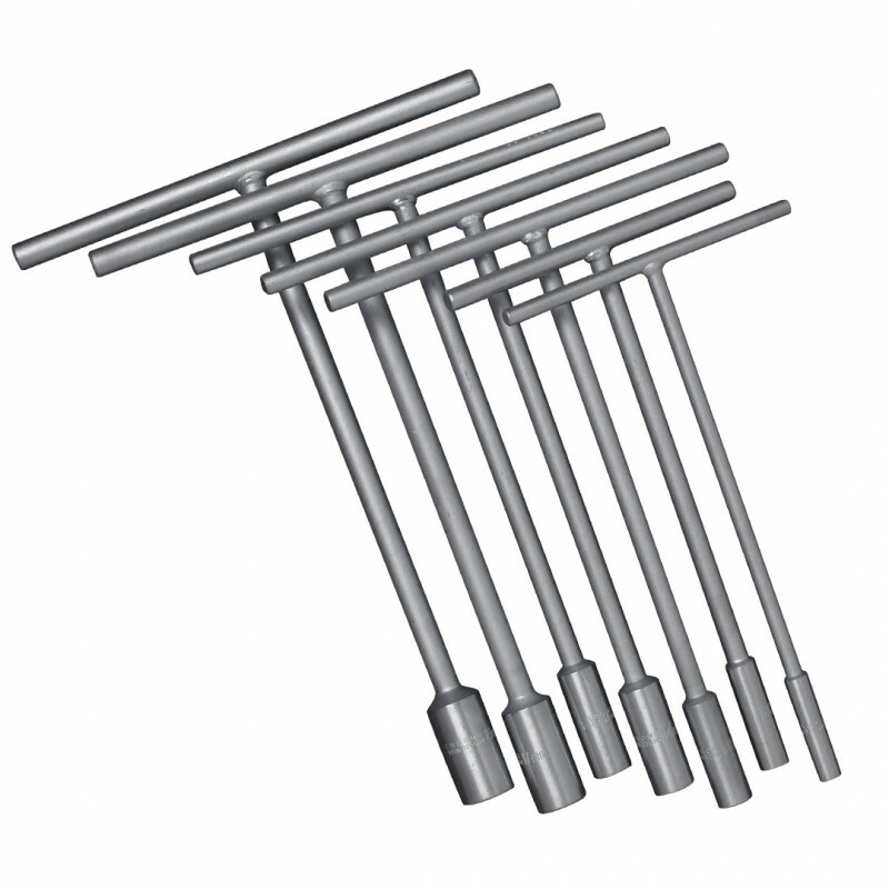 Motion Pro 08-0113 T-Handle Metric Socket Set 8mm 10mm 12mm 13mm 14mm 17mm 19mm