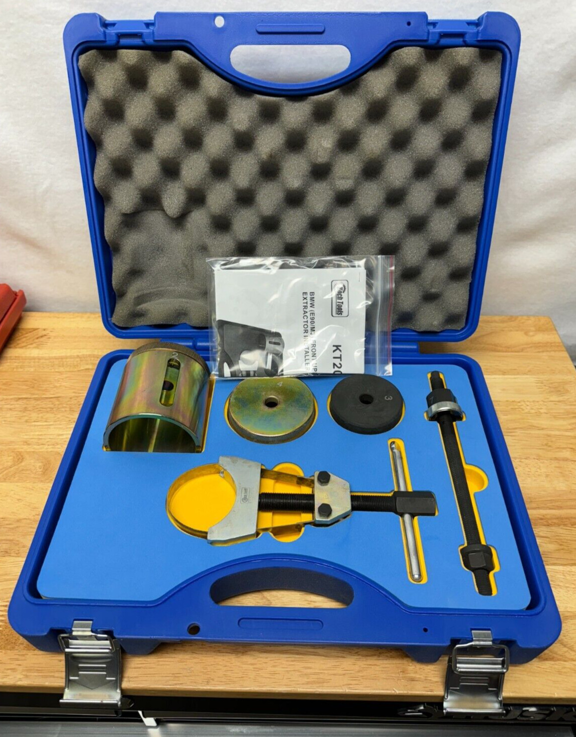 Koch Tools – BMW (E90/M3) Front Upper Sub Frame Bushing Extractor Installer Kit