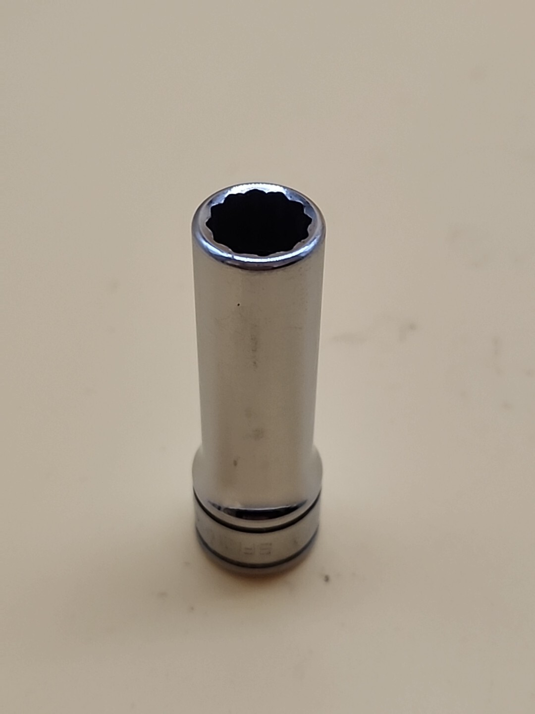 Snap-on Tools SF121, 3/8″, 3/8″ Drive, 12 Point, Chrome Deep Socket USA