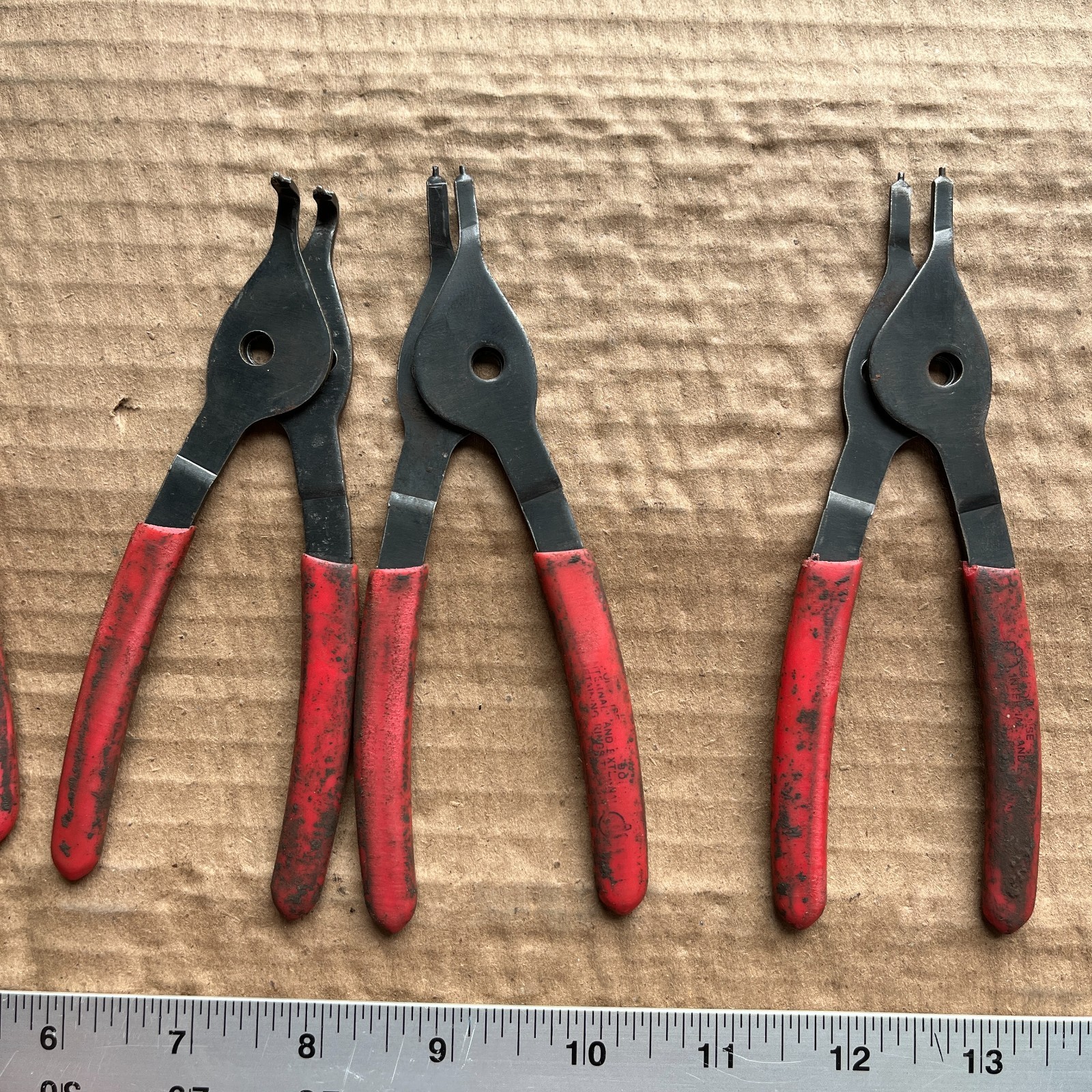 BLUE POINT? SNAP RING PLIER 5 pc SET – Only one center screw