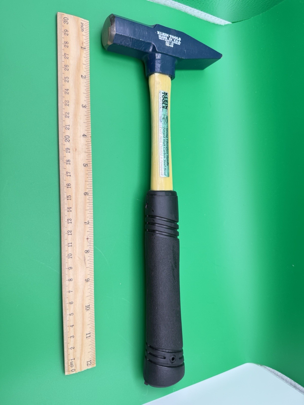 New Klein Setting Hammer 820-16 16oz Fiberglass Handle Excellent Condition USA!!