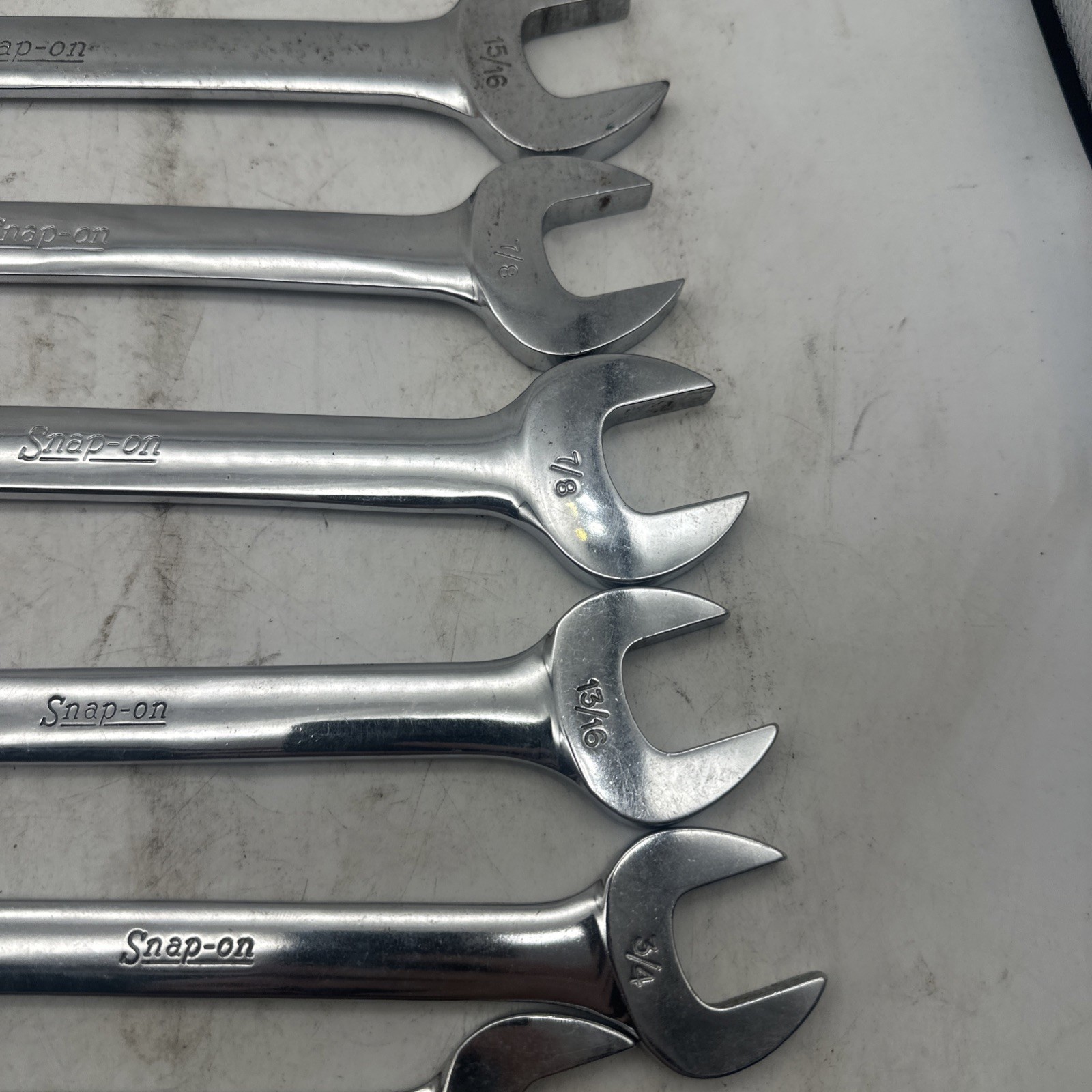 Vintage Snap On VO Series Open End Wrench Set, 12 Total Underline Snap On USA!!’
