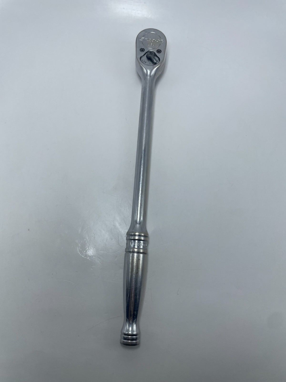 SNAP-ON Chrome 3/8″ Drive Ratchet Wrench 10″ Long FL830