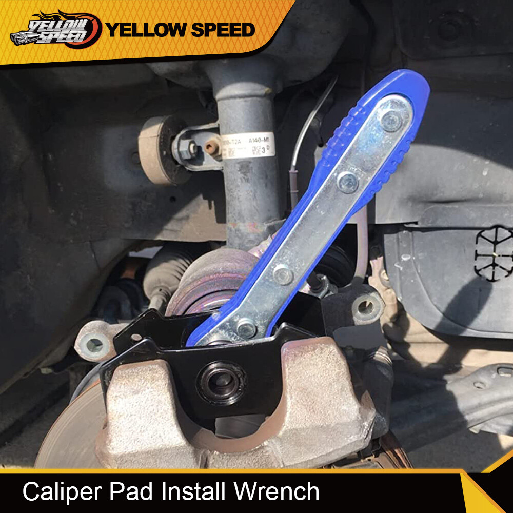 Ratcheting Brake Piston Spreader Wrench Caliper Pad Install Tool Press Ratchet