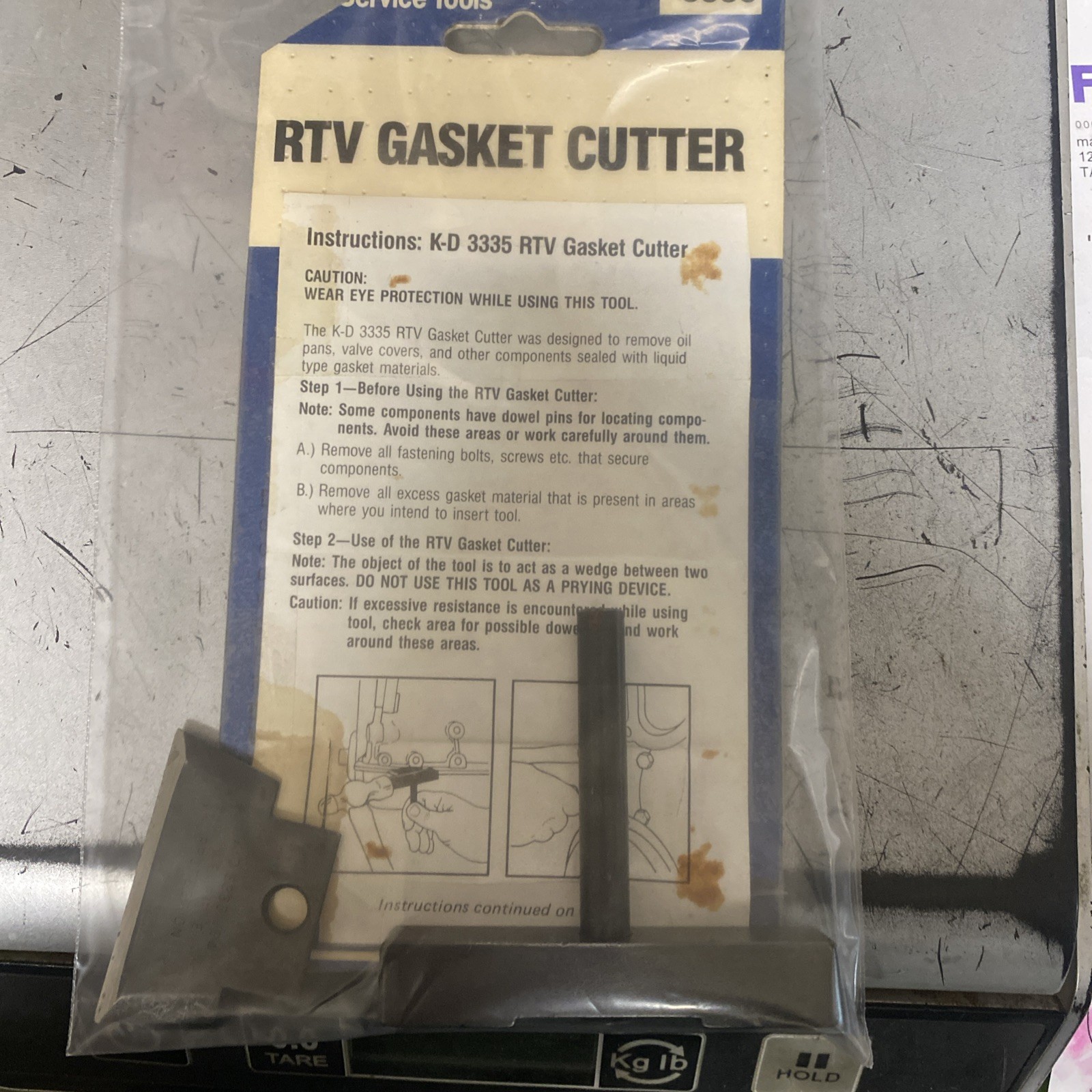 RTV Gasket Cutter #3335