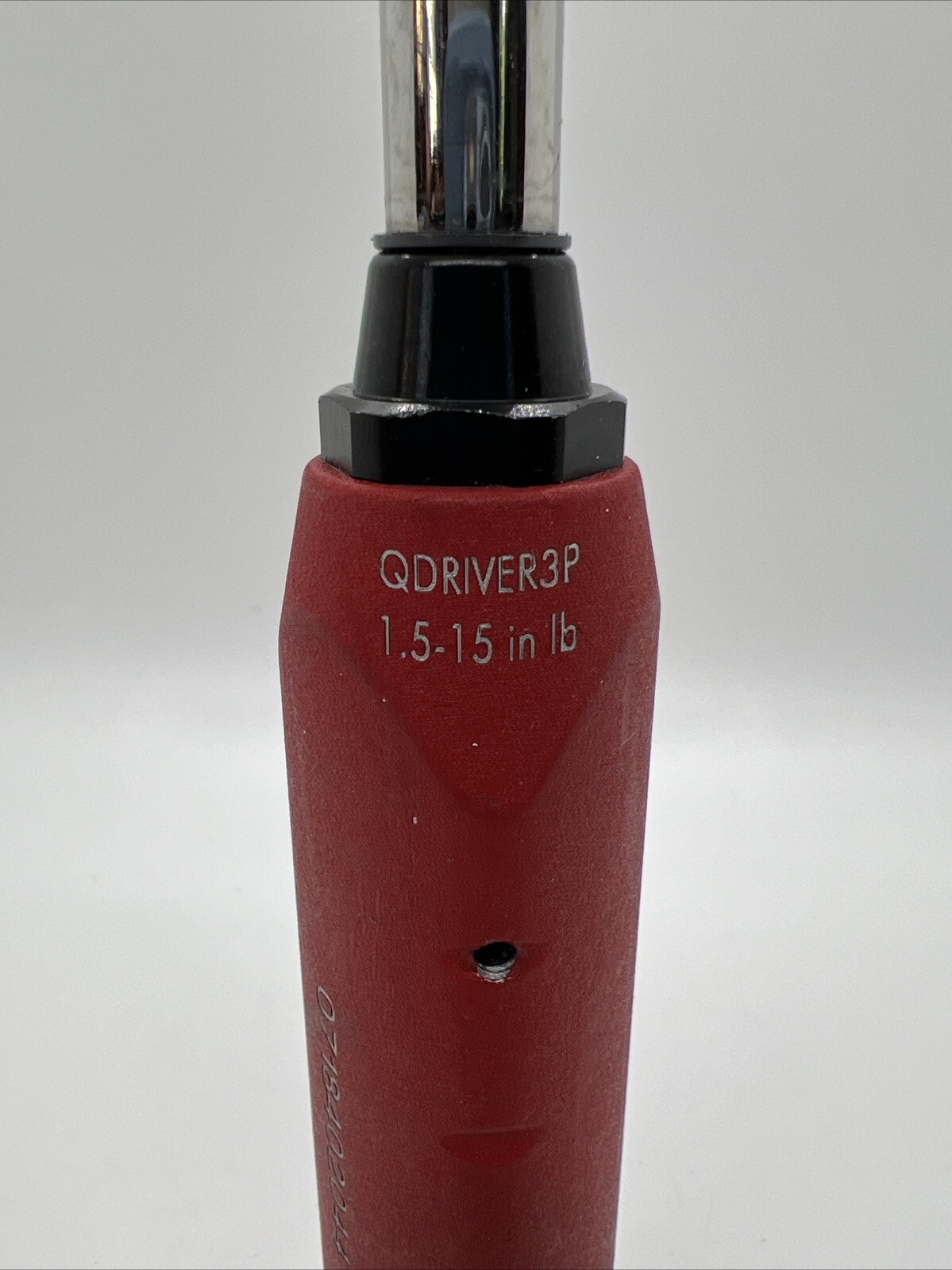 Snap On QDRIVER3P 1/4″ Hex , Preset Torque Wrench 1.5-15 in-lb, Screwdriver Bit.