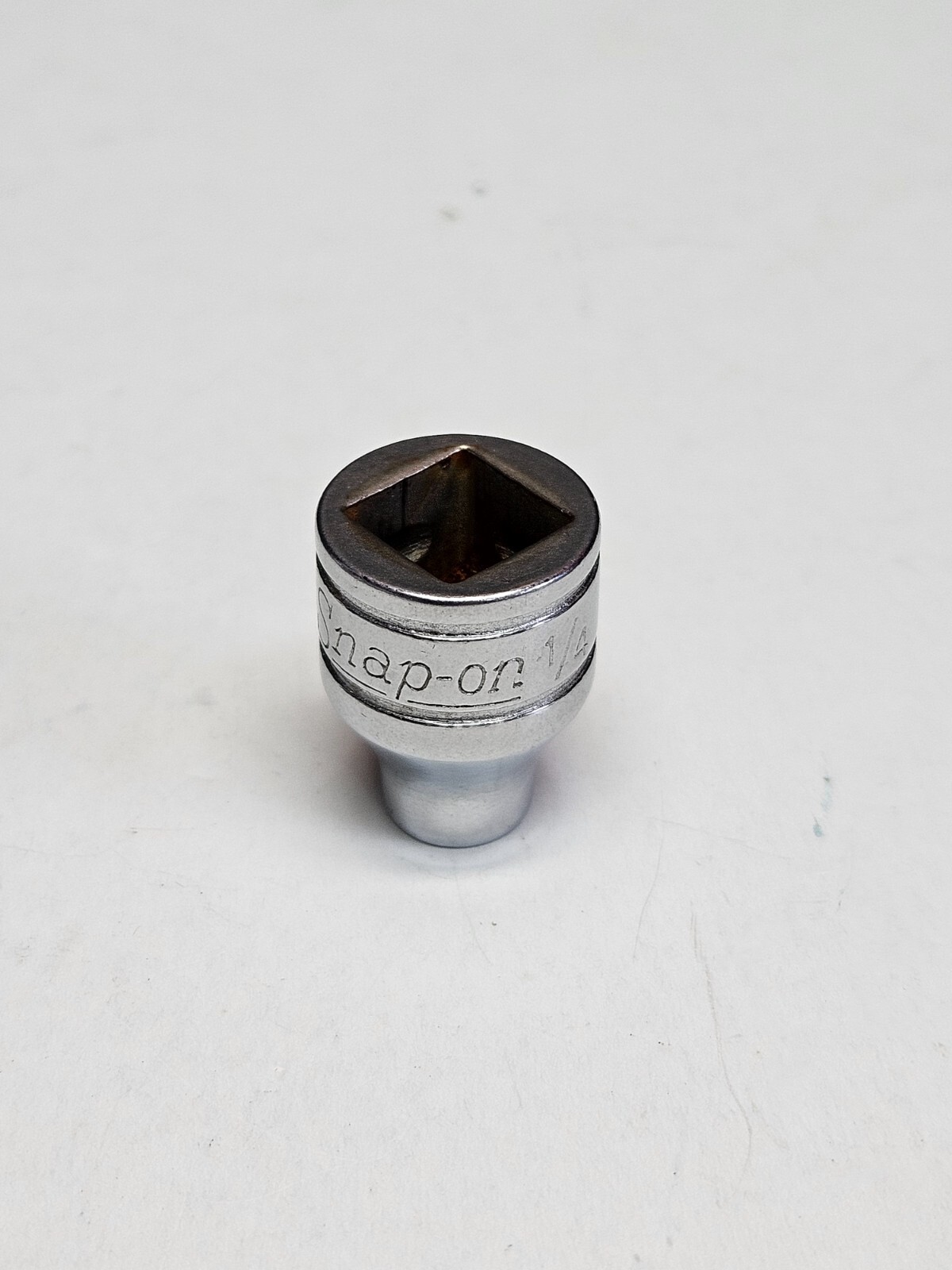 Snap-On FS-081 1/4 Vintage 6pt Shallow Socket 3/8-drive USA