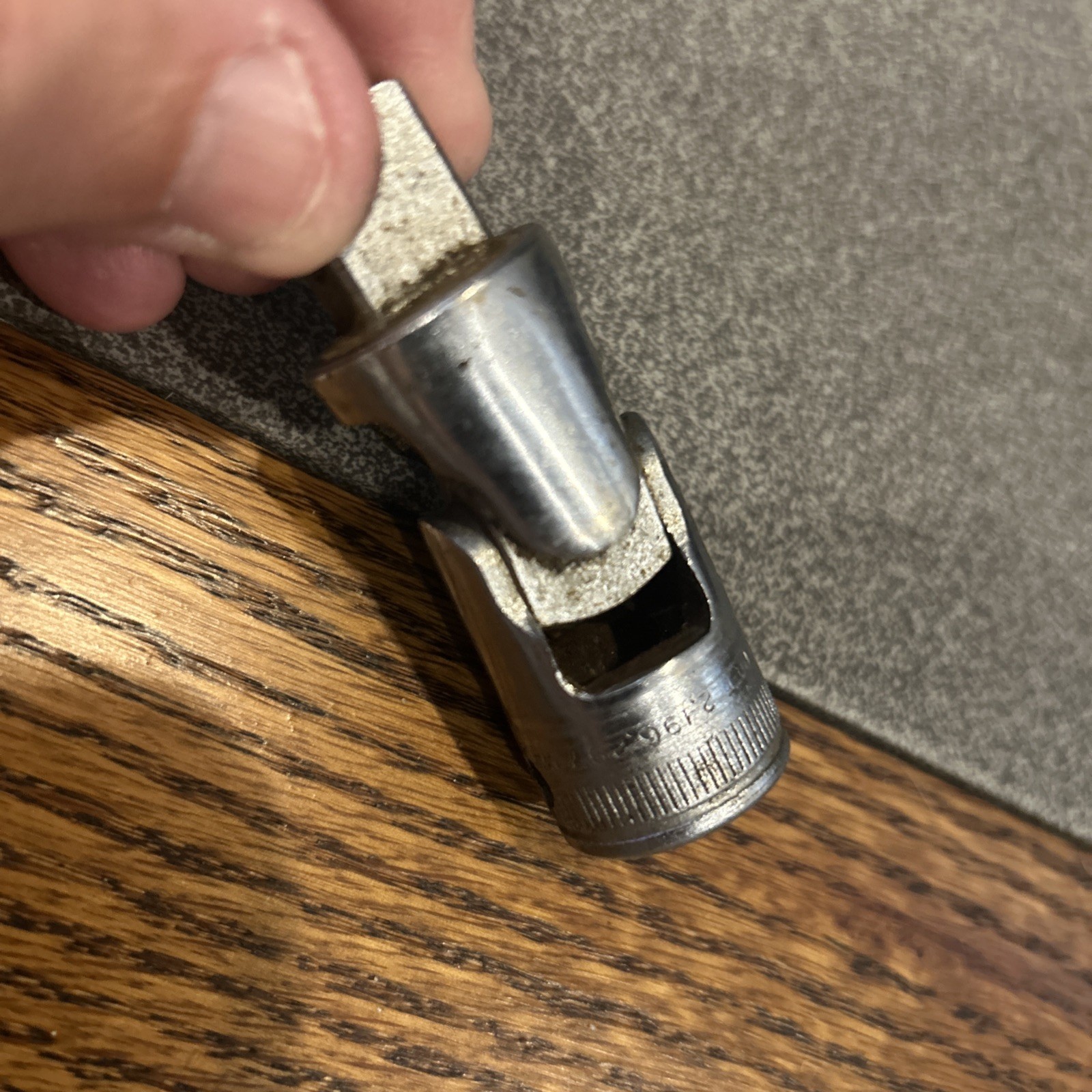 VTG Snap On Ferret F-70N 3/8″ Drive Ratchet 7″ & 1/2” Universal Joint Adapter