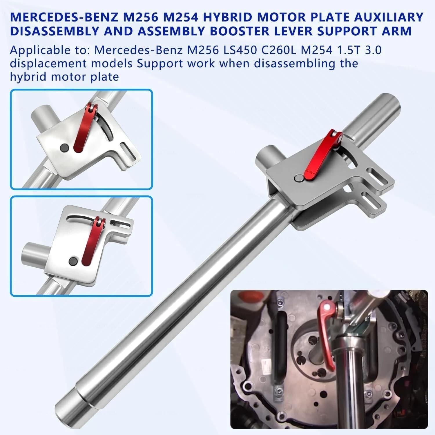 ZKTOOL Motor Rotor Bracket for Benz M254 M256 Engine 2562240600 Disassembly Tool