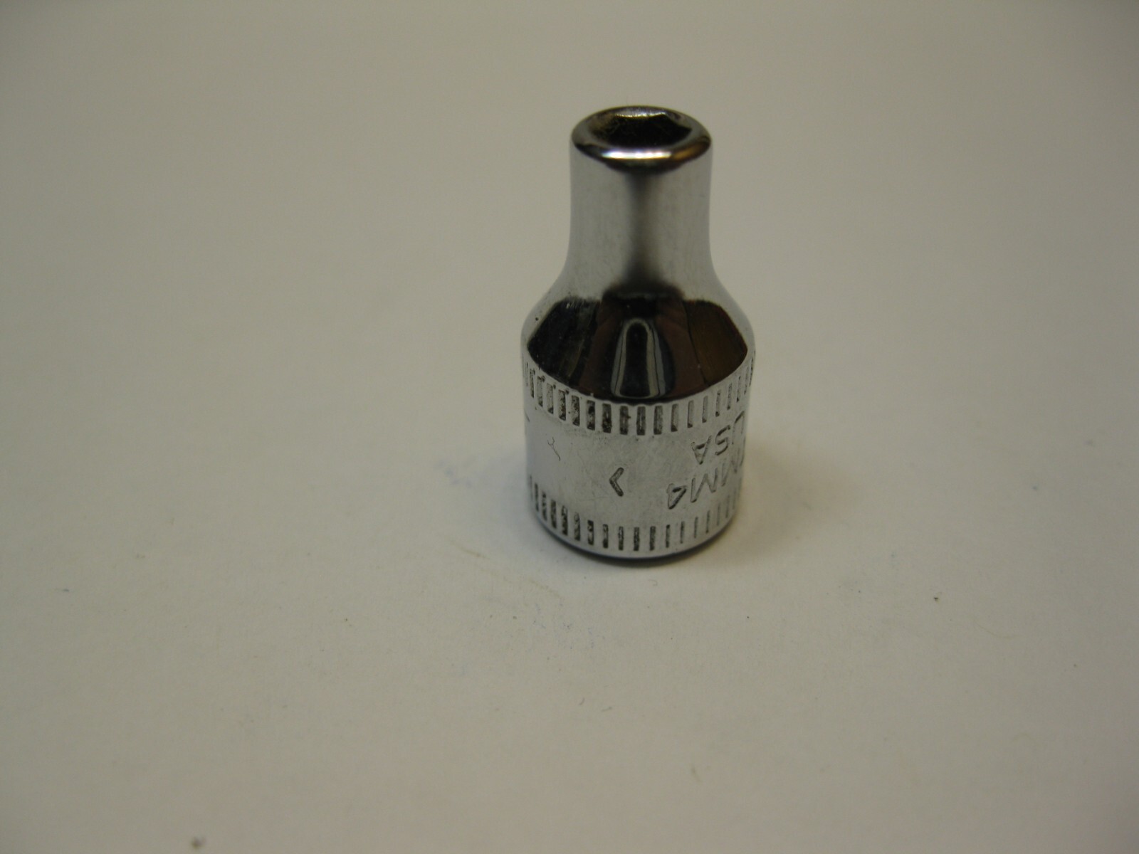 Snap-on tools 1/4″ drive 4mm metric 6 point Socket TMM4 Mint!