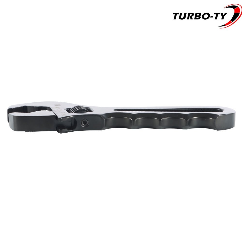 3AN-16AN Adjustable Wrench Black Aluminum Tool Spanner for Hose End Fitting