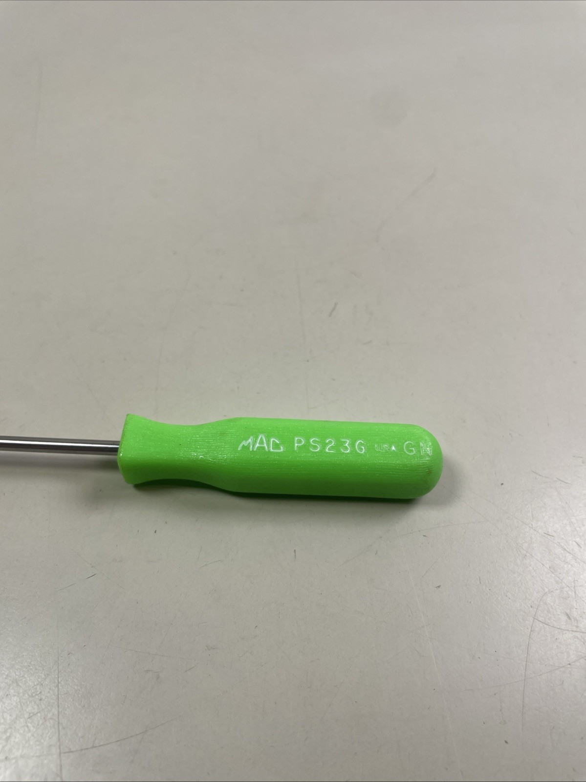 Mac Tools PS23G Pick Hard GREEN Handle PS23G USA GN Great Condition