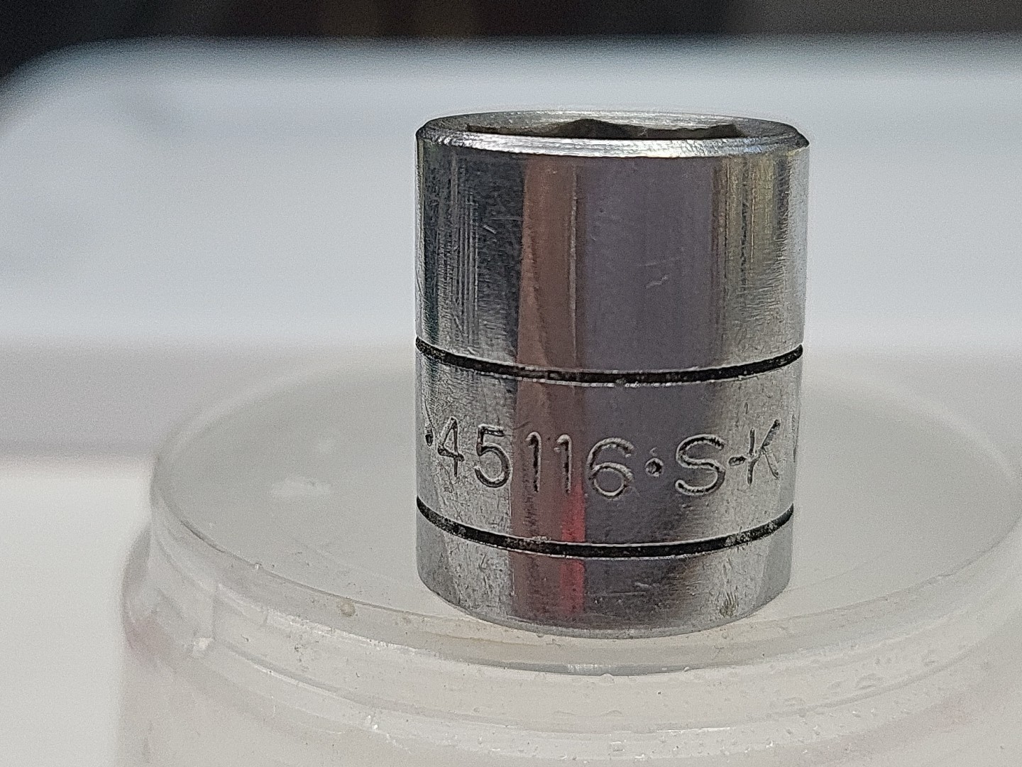 SK Wayne Hand Tools 45116 3/8″ Dr. 1/2″ 6pt Standard Socket ***USA***