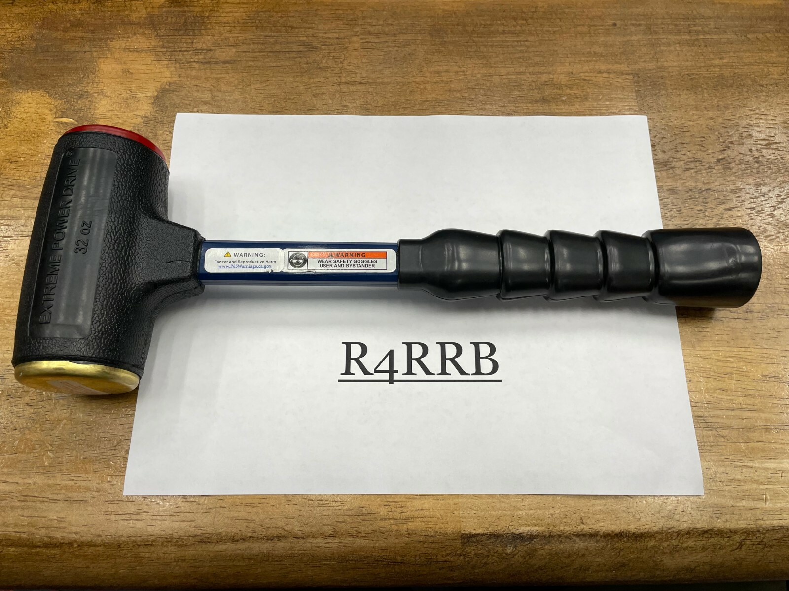 Blue-Point Tools NEW 32oz Dual Face Dead Blow Fiberglass Handle Hammer HCB2SG