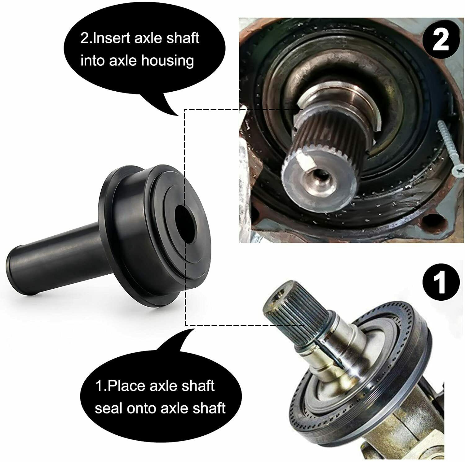 6695 Axle Shaft Seal Installer Tool For 1998-2004 Ford F-250 F-350 F-450 F-550