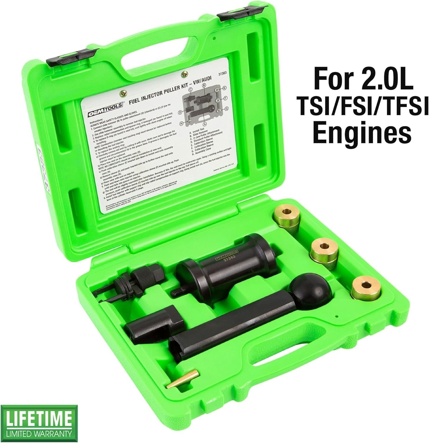 VW/Audi Fuel Injector Puller Kit, Puller Set, Injector Puller Tool, Puller Ex…