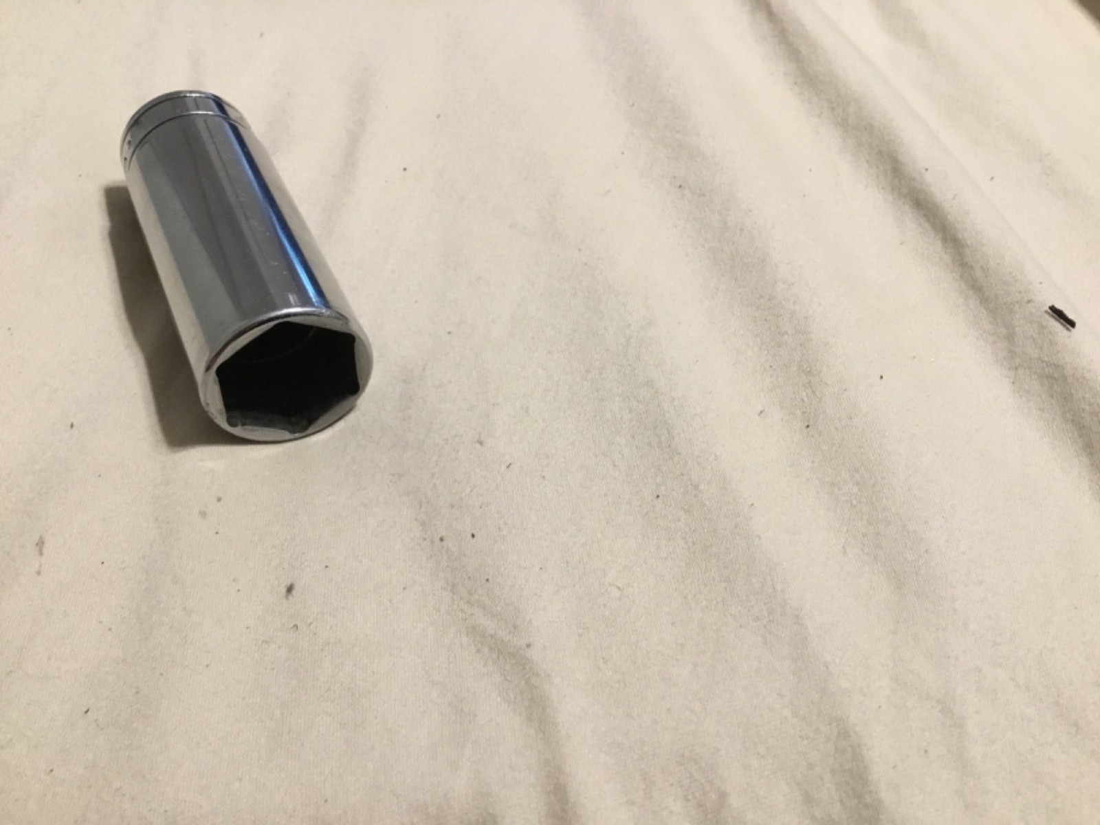 Snap On 3/8″ Drive 3/4″ 6PT SAE Deep Chrome Socket USA SFS241