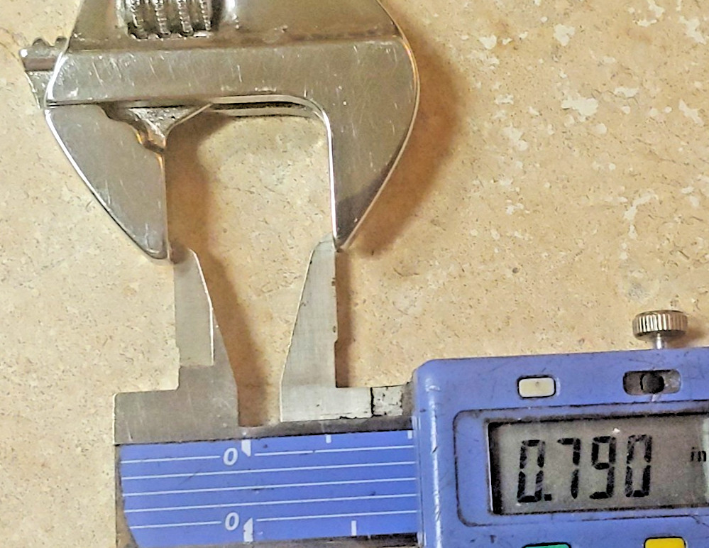 Snap-on AD6 Adjustable Wrench 6”/150 mm, VG Pristine Condition Made in USA