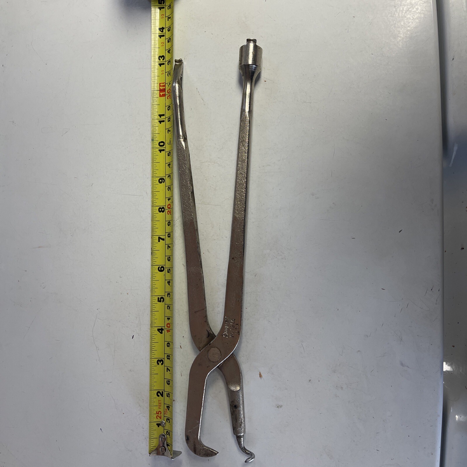 Vintage Snap-on No. 131A Drum Brake Spring Pliers Made in USA Clean & Functional