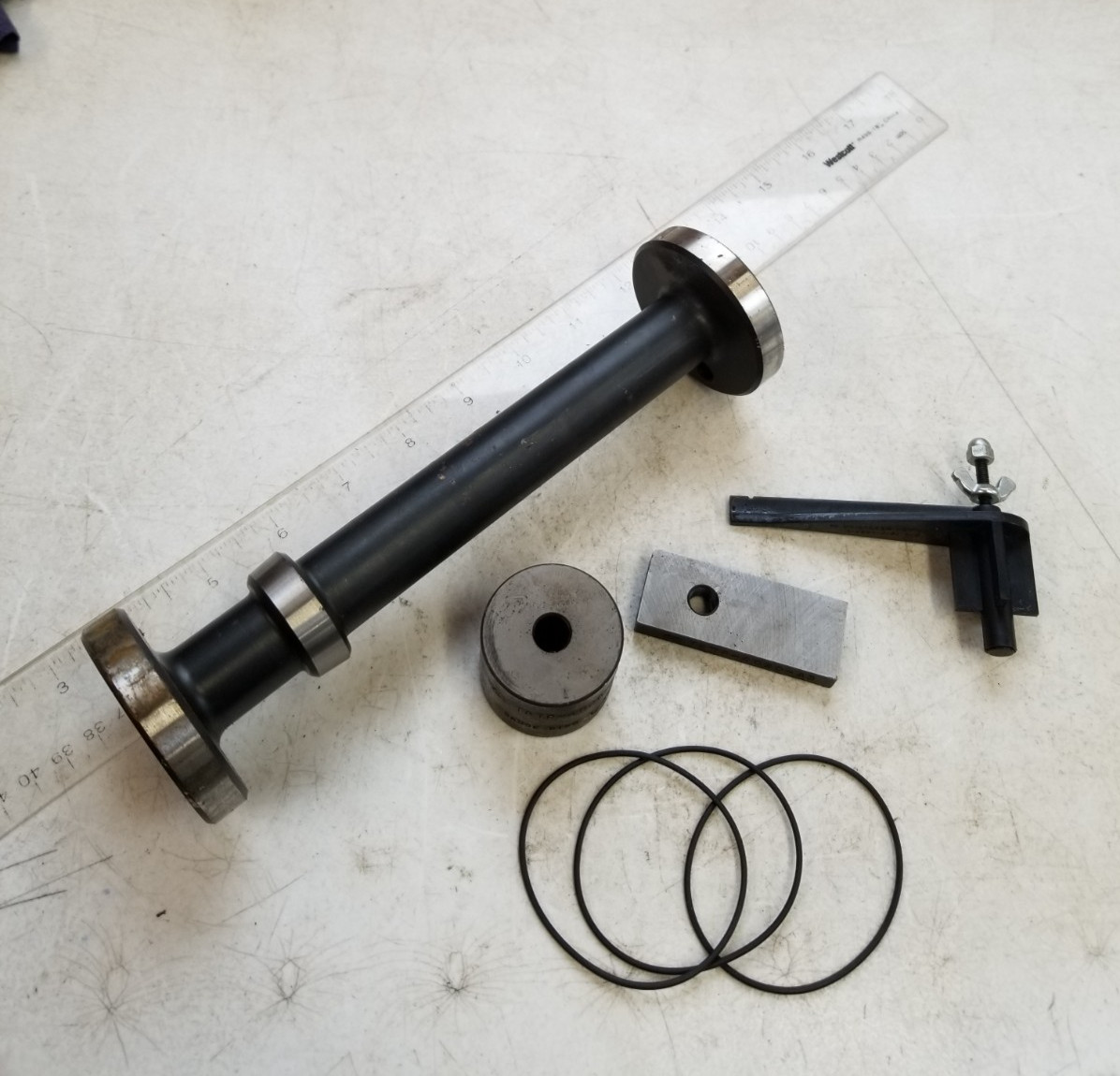 Ford T87P-4020-A & B OTC Rotunda Depth & Backlash Measuring Tool Gauge Set