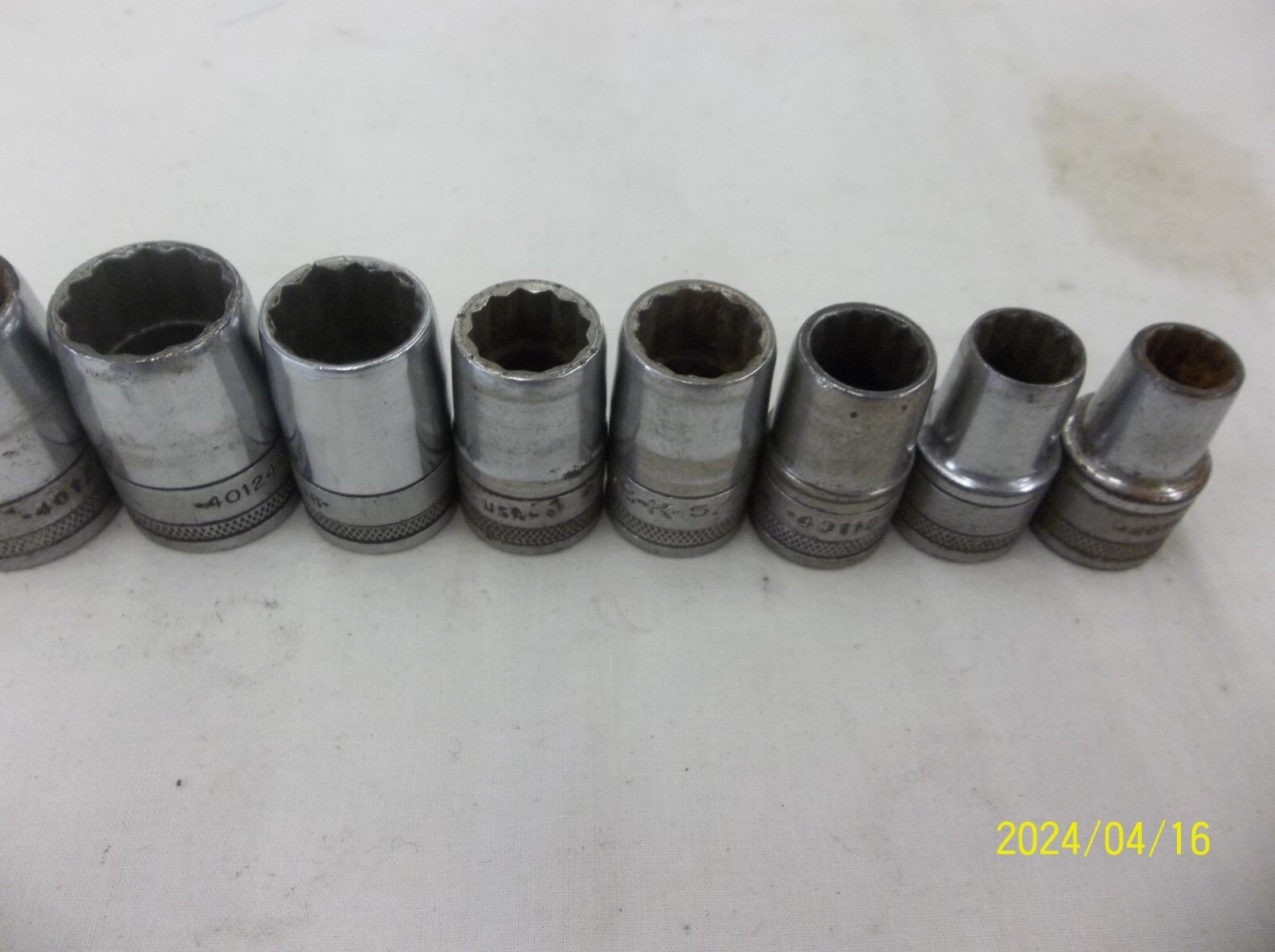 SK 13 PC. 1/2″ DRIVE 12 PT. SAE SOCKET SET 7/16″ TO 1 1/8″