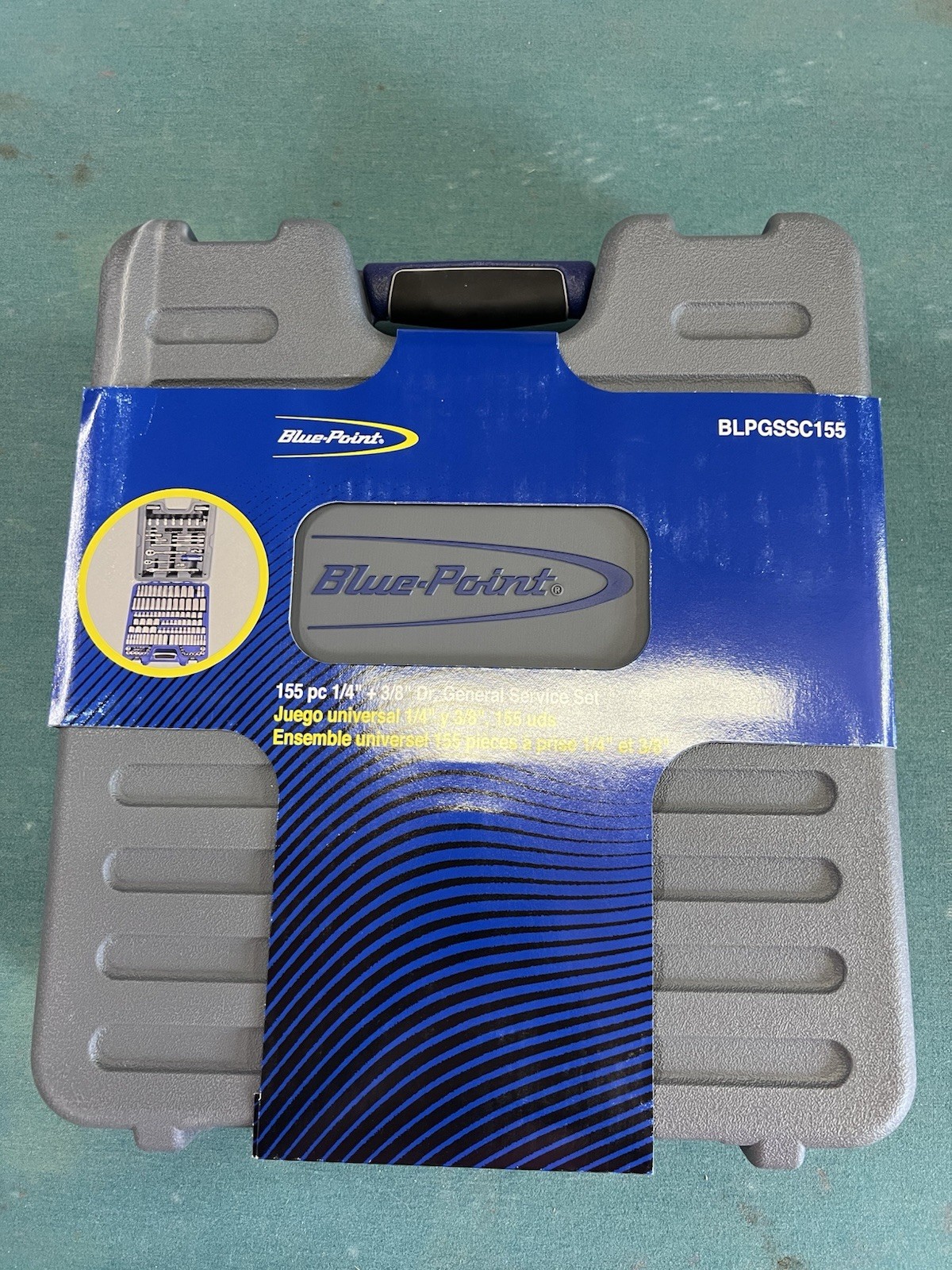 Blue Point BLPGSSC155 Socket Set 155 Piece