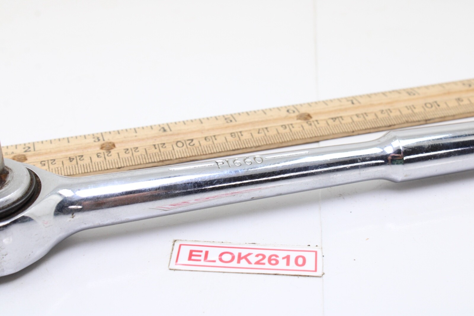 Master Mechanic P1660 1/2″ Drive Chrome Ratchet 10″ USA