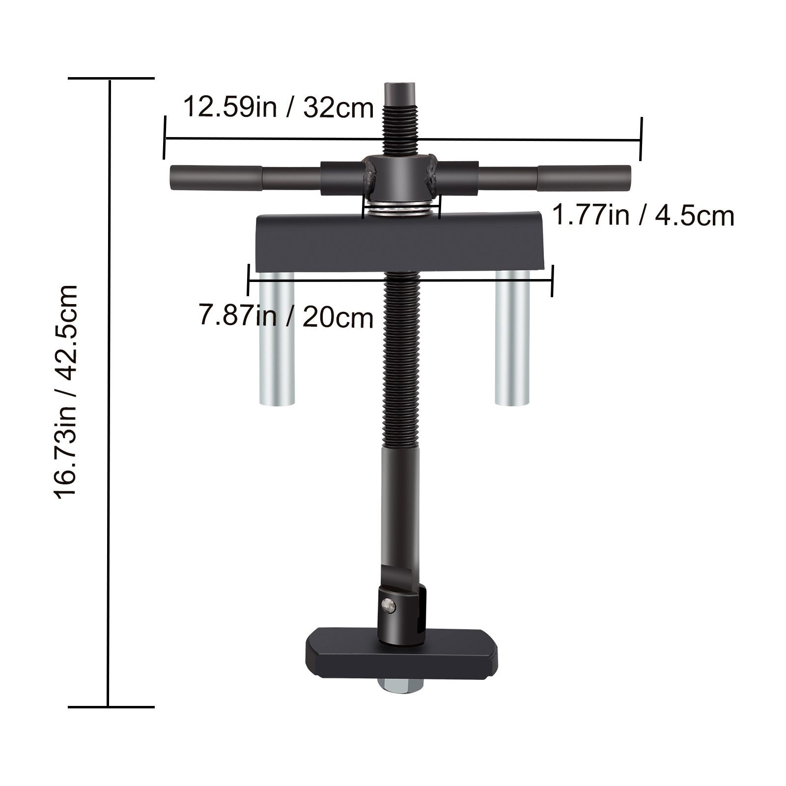 75-138mm Diesel Cylinder Liner Puller 7 Plates