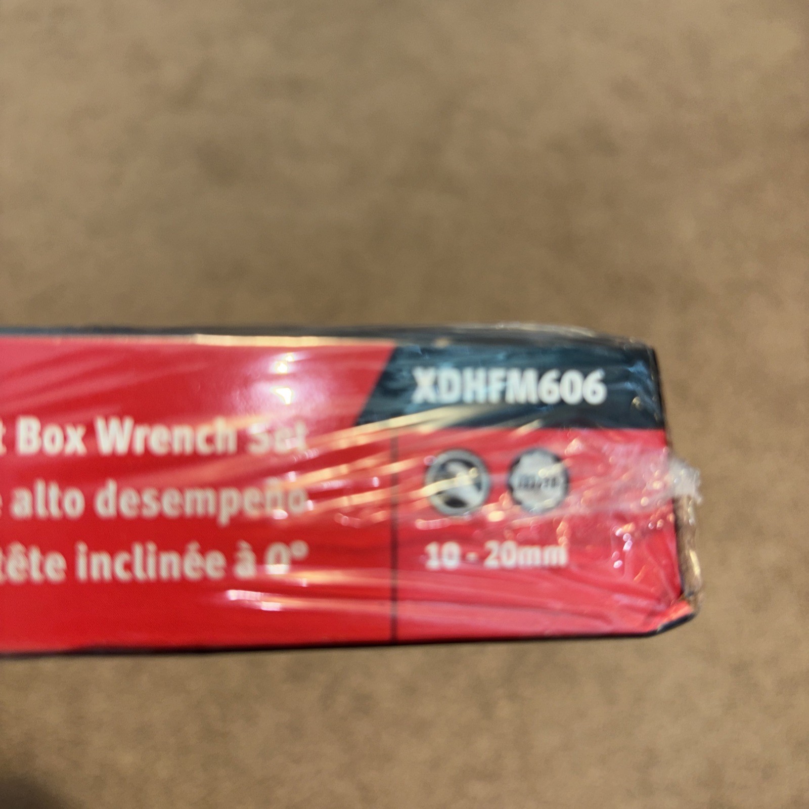 NEW SNAP ON TOOLS 6 PIECE METRIC HI- PERFORMANCE 0 DEGREE OFFSET BOX WRENCH SET