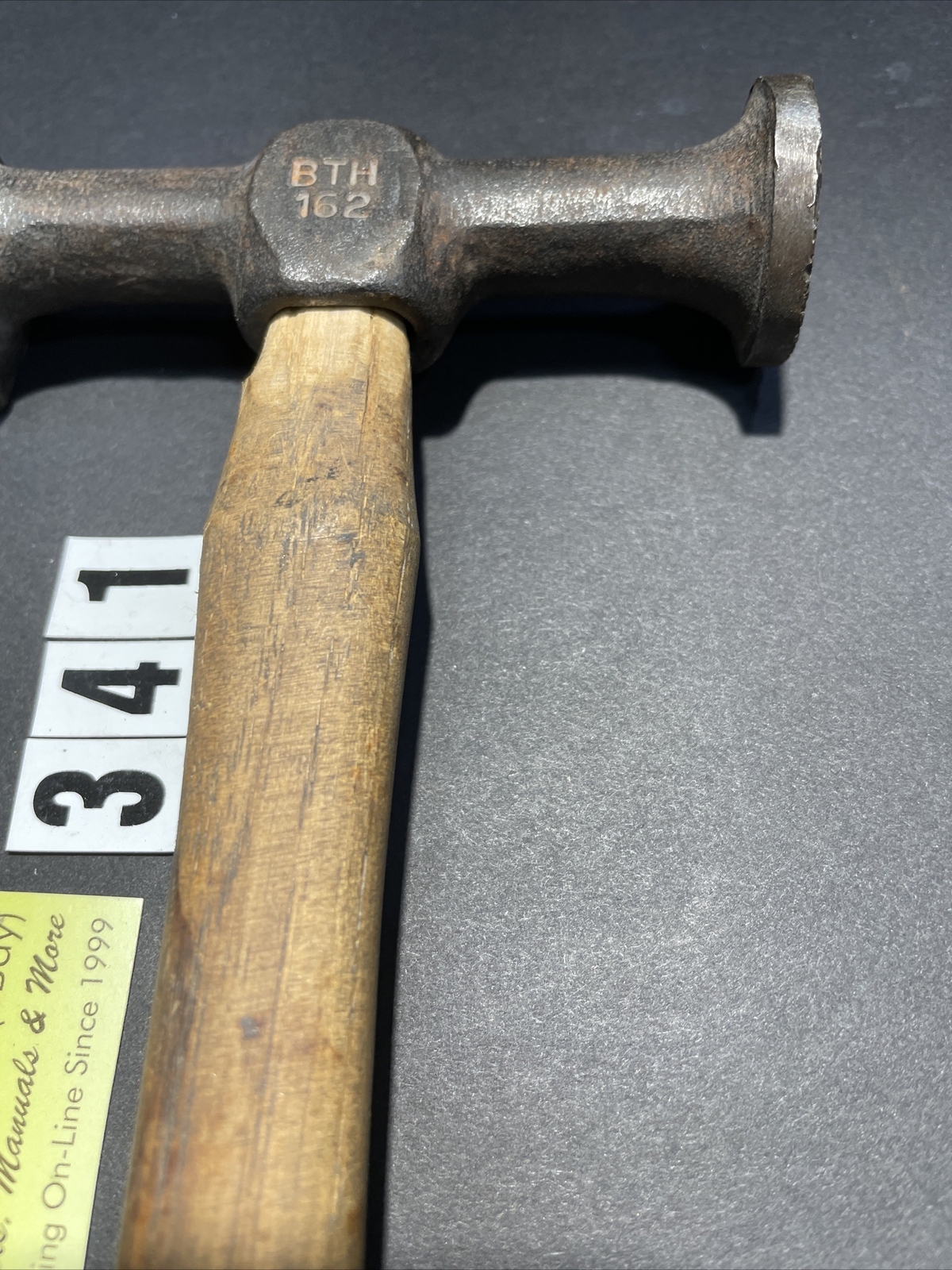 Ajax Wood Handle Auto Body Hammer 336, BTH162 Wood Handle, 12.25″ X 4.375″ (341)