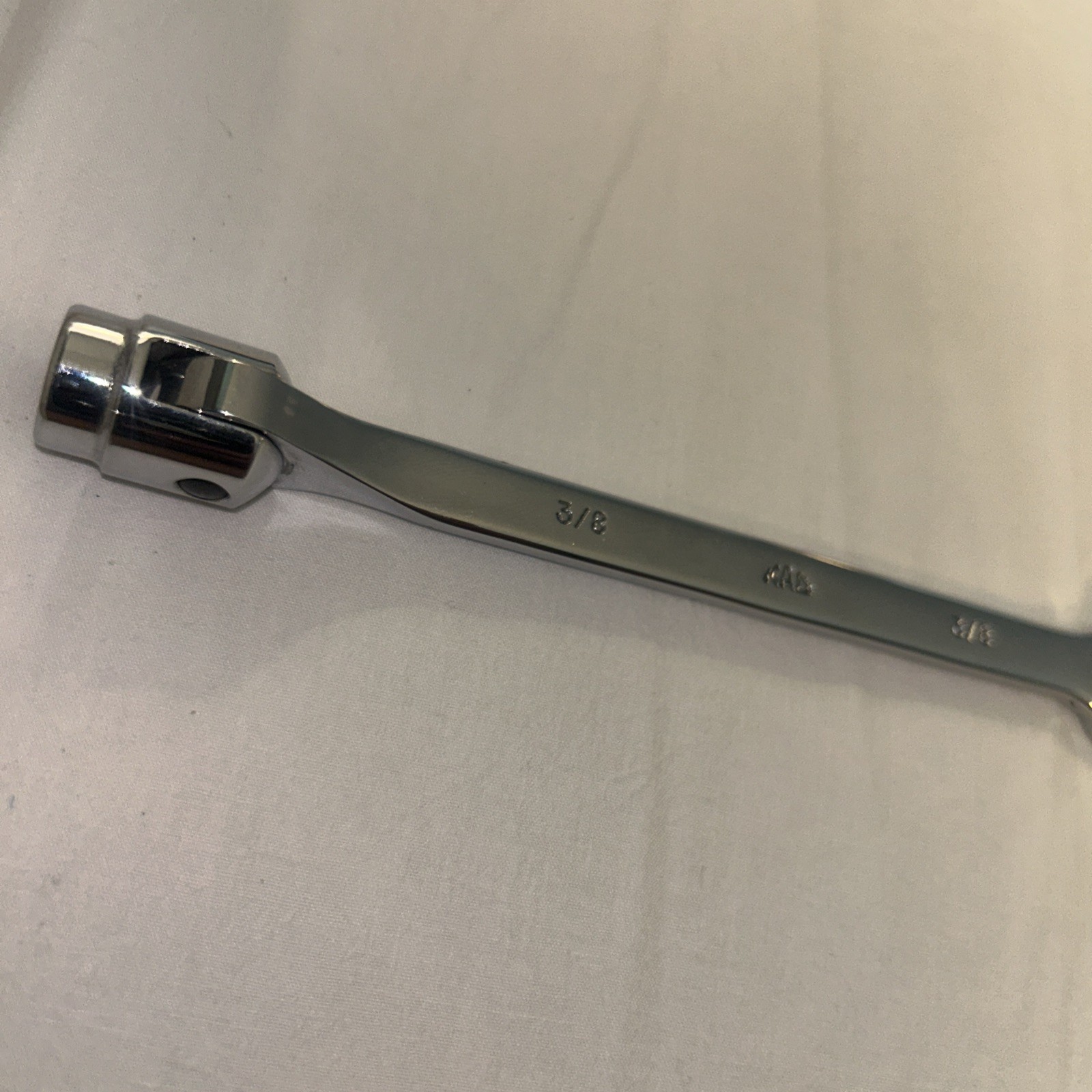 NEW Mac Tools 3/8” Open Box End Wrench/12-Point Flex Socket CFBX212R