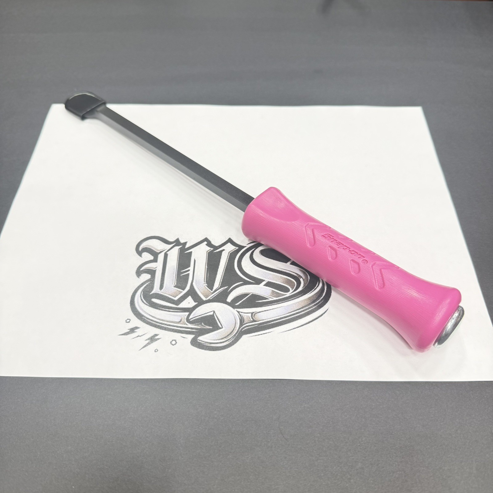 Snap-on Tools USA NEW 12″ Heavy Duty Striking Carbon Scraper ELECTRIC PINK