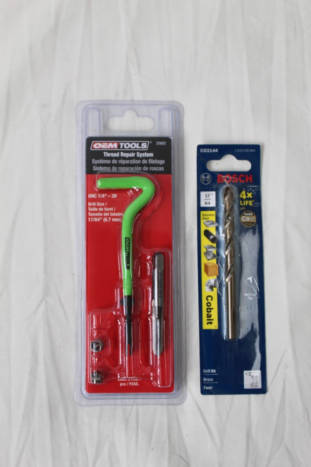 OEMTOOLS Fix-A-Thread Complete Repair Kit – 1/4in – 20 UNC