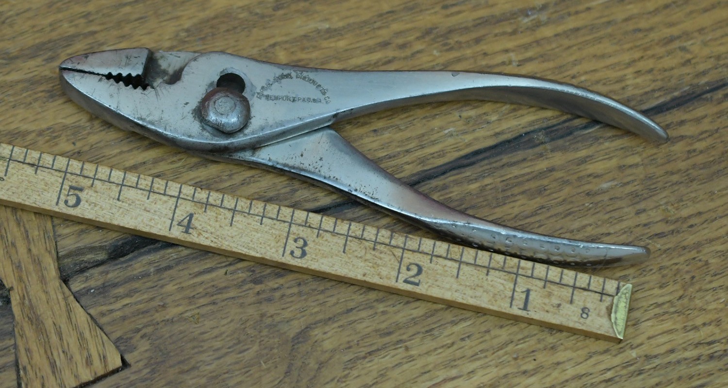 Forged Steel Products Co. Vacuum Grip No. 45 Slip-Joint Pliers Pre Snap-on 5.5″