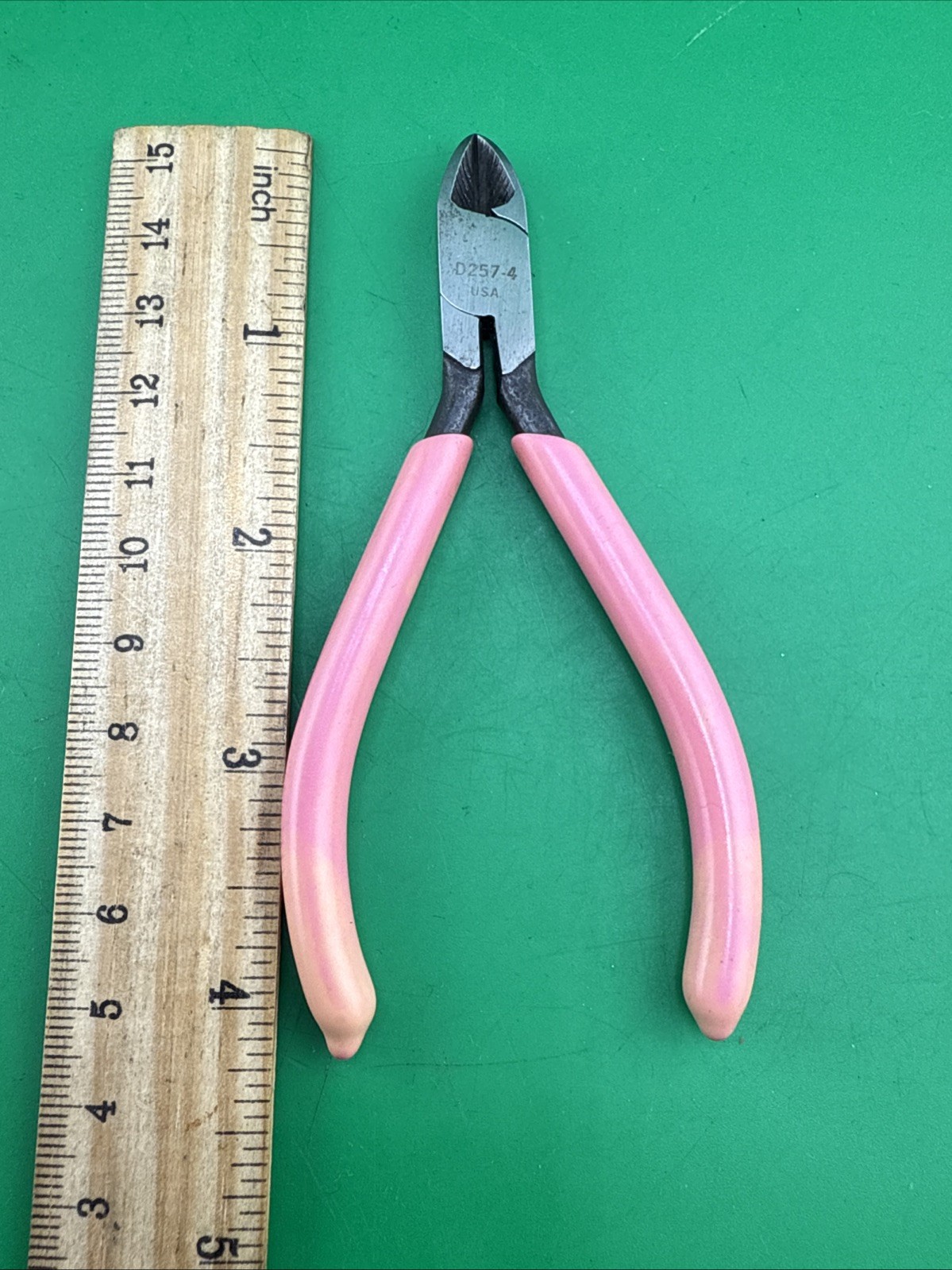 Klein Tools D257-4 Midget Diagonal Cutting Electronics, Pliers 4” Inch USA