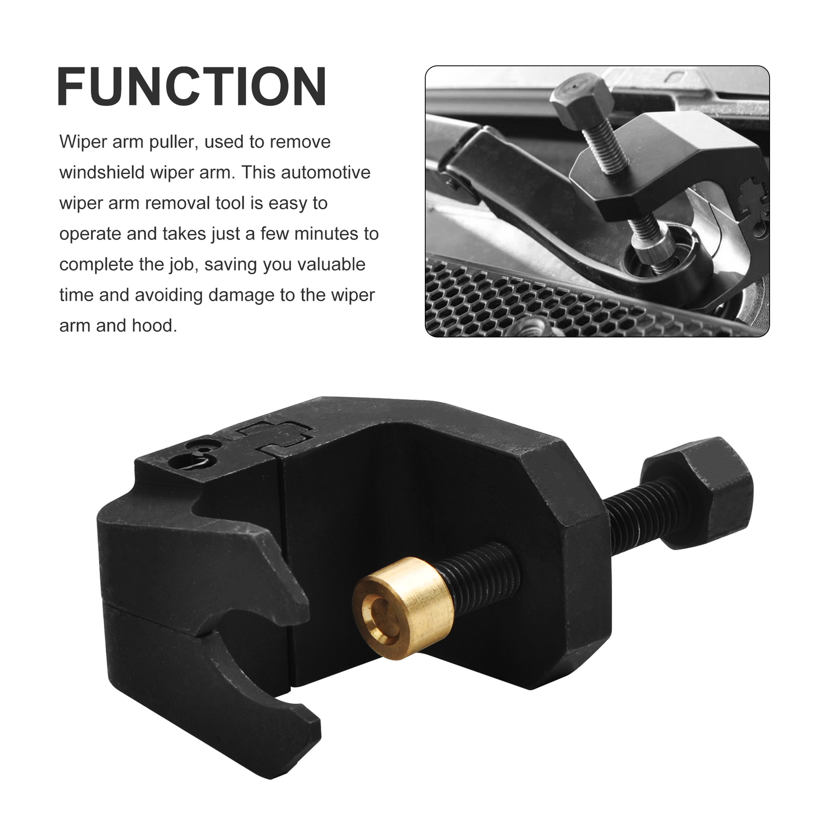 Adjustalbe Light Auto Windshield Wiper ARM Remover Tool PullerKit for BMW Serial