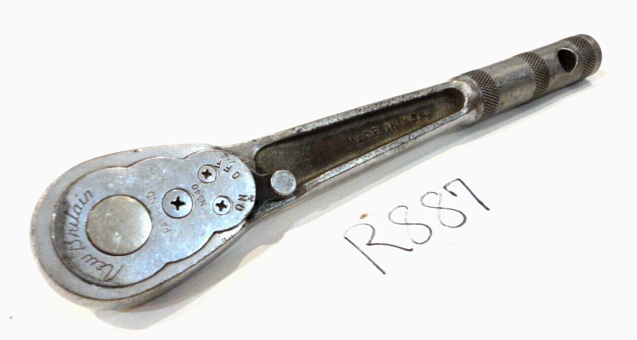 NEW BRITAIN TOOLS VINTAGE OLDER 1/2 DRIVE RATCHET 10-1/4 INCHES LONG NS40