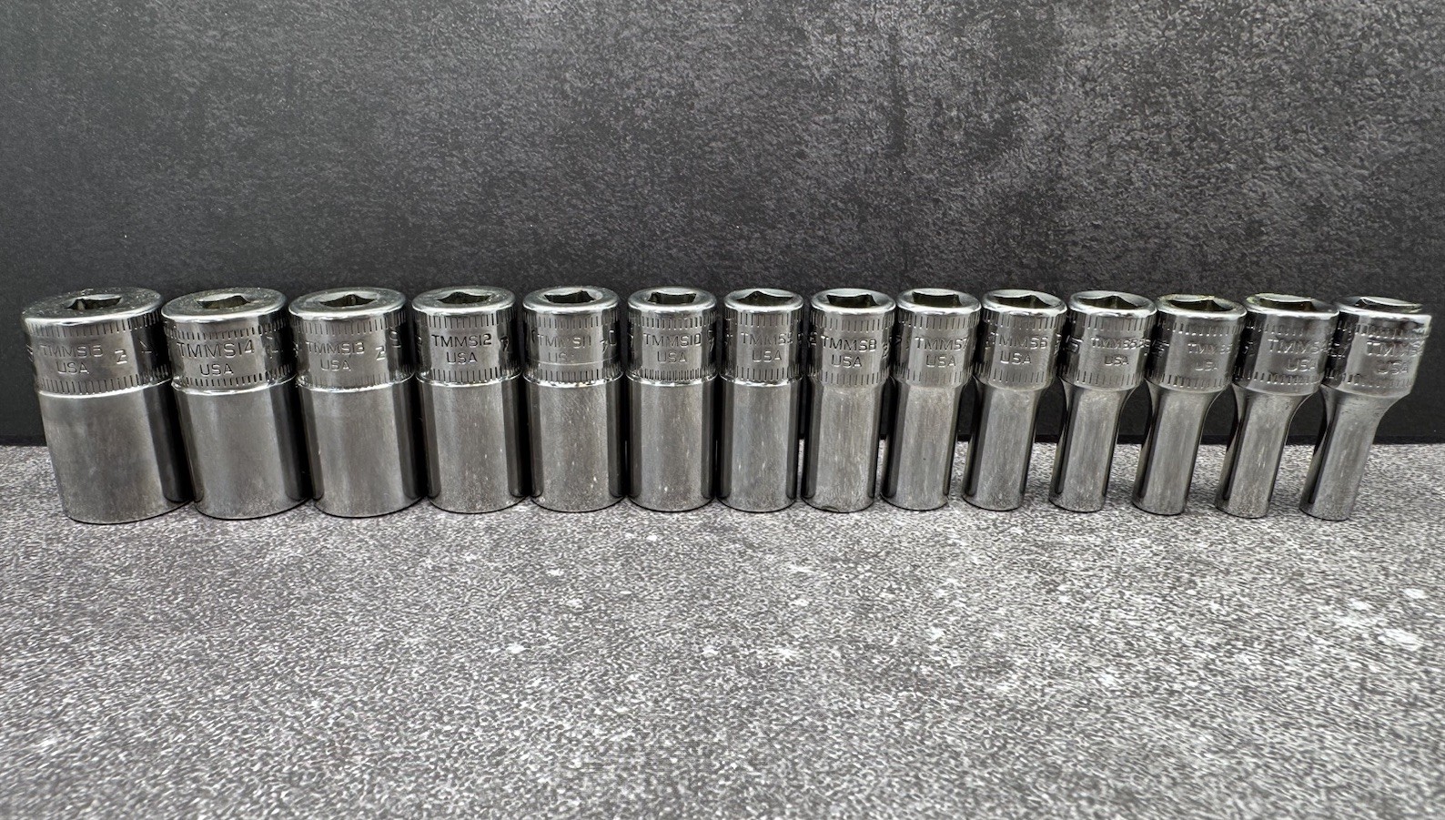 Snap-On Tools 142STMMSYFR1 42pc 1/4 Drive 6-Point Metric Foam Socket Set Fms001B