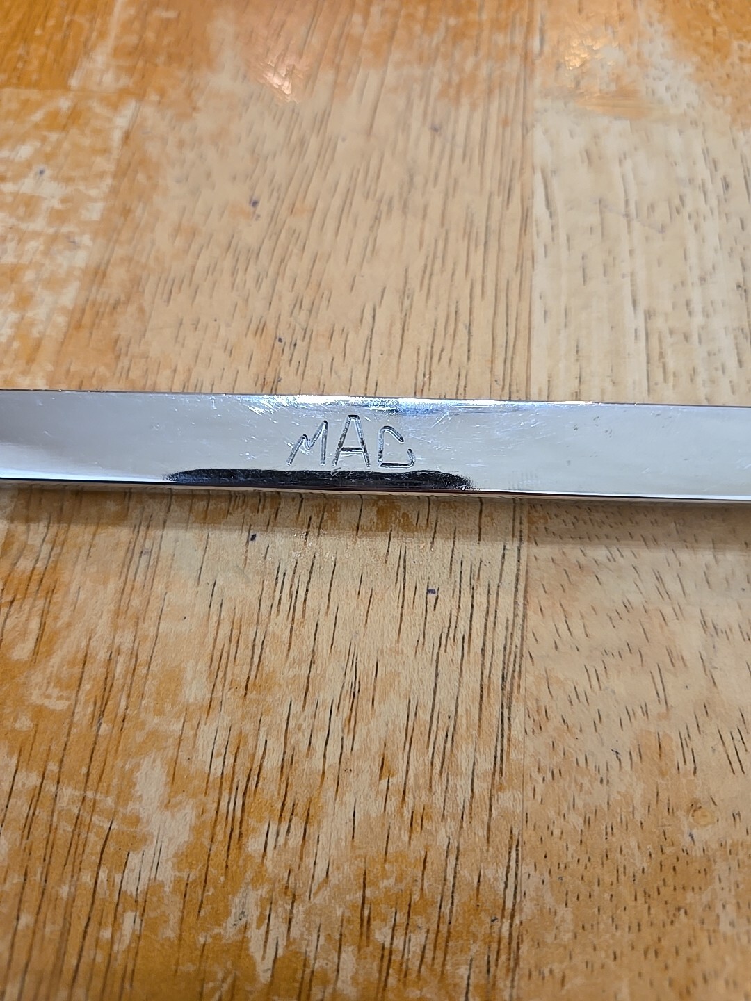 Mac Tools 18MM 6PT Chrome Combination Wrench M18CHLR
