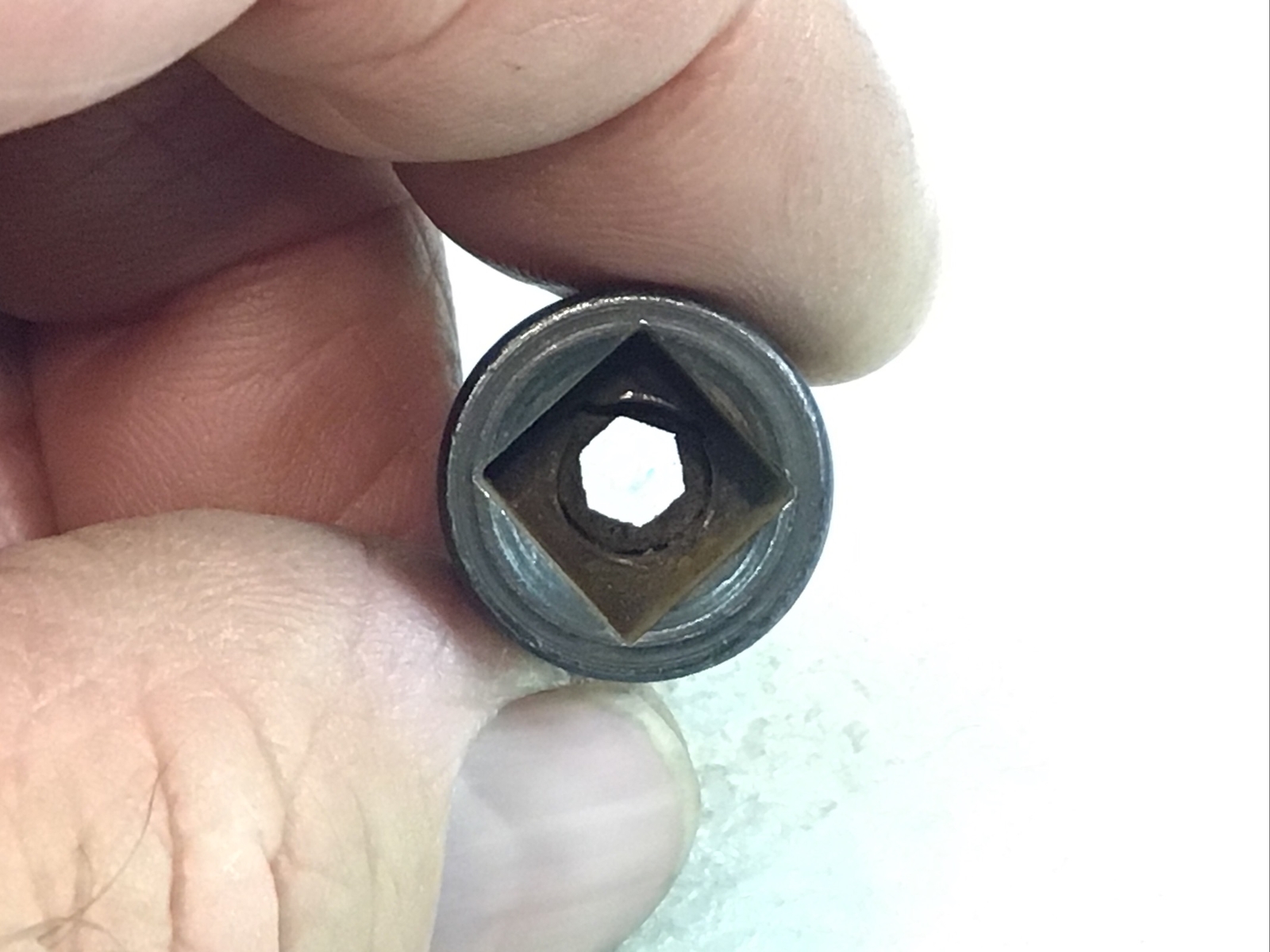 SNAP ON #GFS101 – SAE, 3/8″ Drive, 6-Point, Shallow, Socket -USA-NICE-
