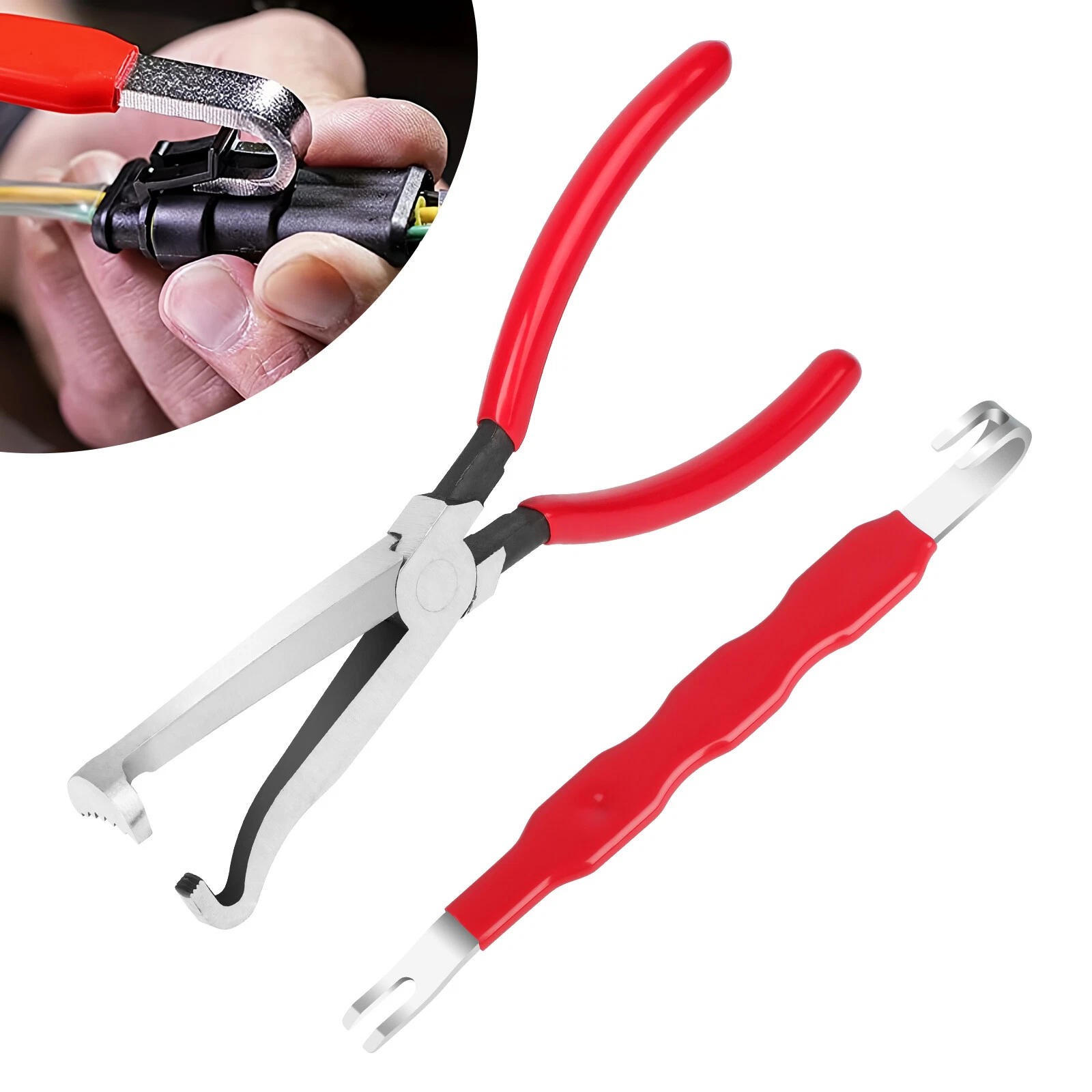 1 PCS Electrical Disconnect Pliers Connector Separator Metal + Plastic Removal