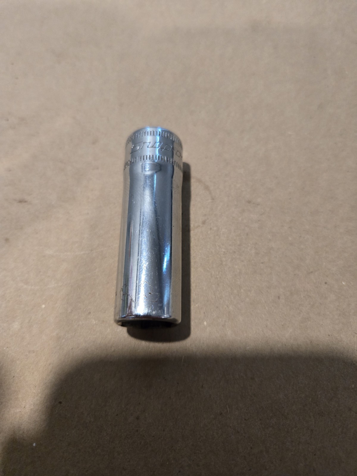 Snap On 3/8″ Drive 12MM 6PT Metric Deep Chrome Socket USA SFSM12