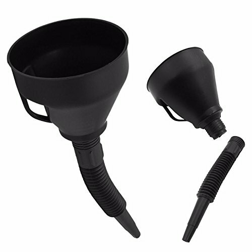 Automotive Plastic Funnel Flexible Detachable Spout Car Funnels Oil Liquid Tool