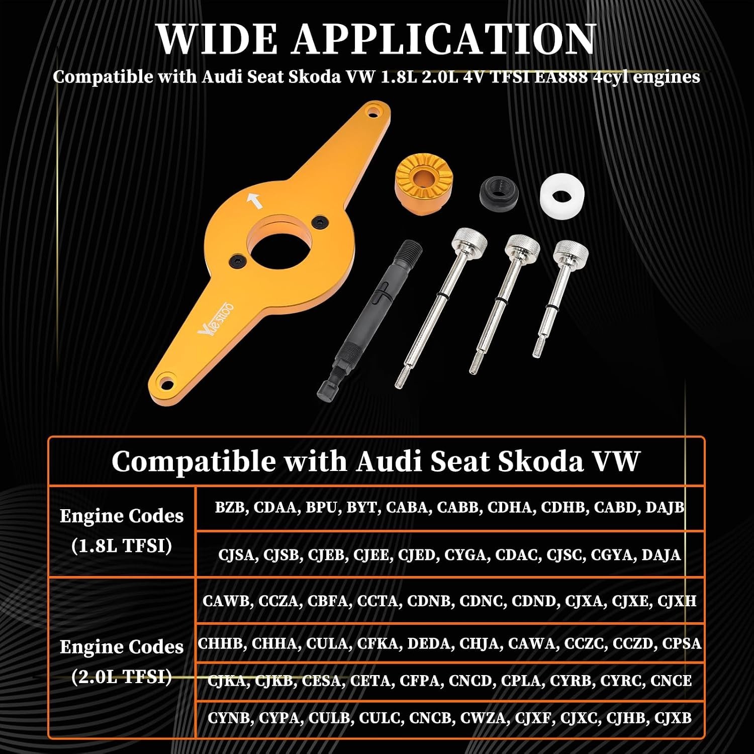 Crankshaft Pulley Removal Tool Audi VW Skoda Seat