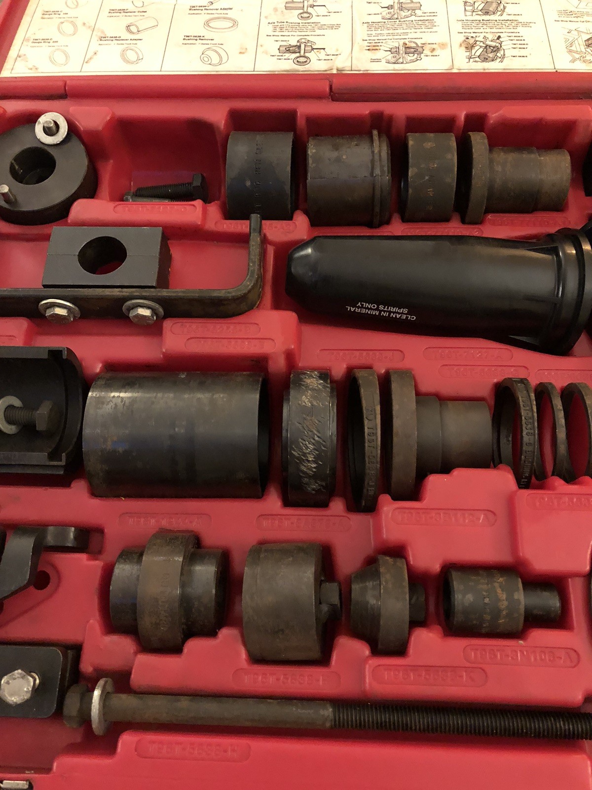 Ford Rotunda OTC 24 Piece Truck F-Series Front Axle & Transmission Tools
