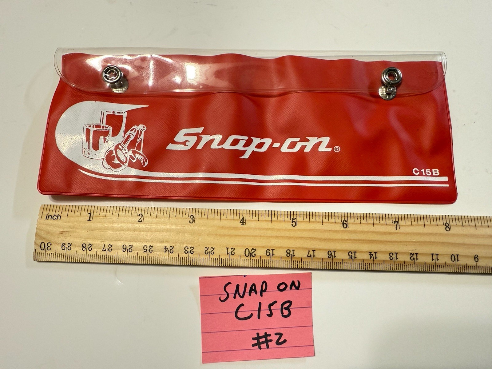 (Empty Case) Snap-On 11 Pc. Allen Wrench Set SAE Hex Key C15B NO TOOLS Excellent