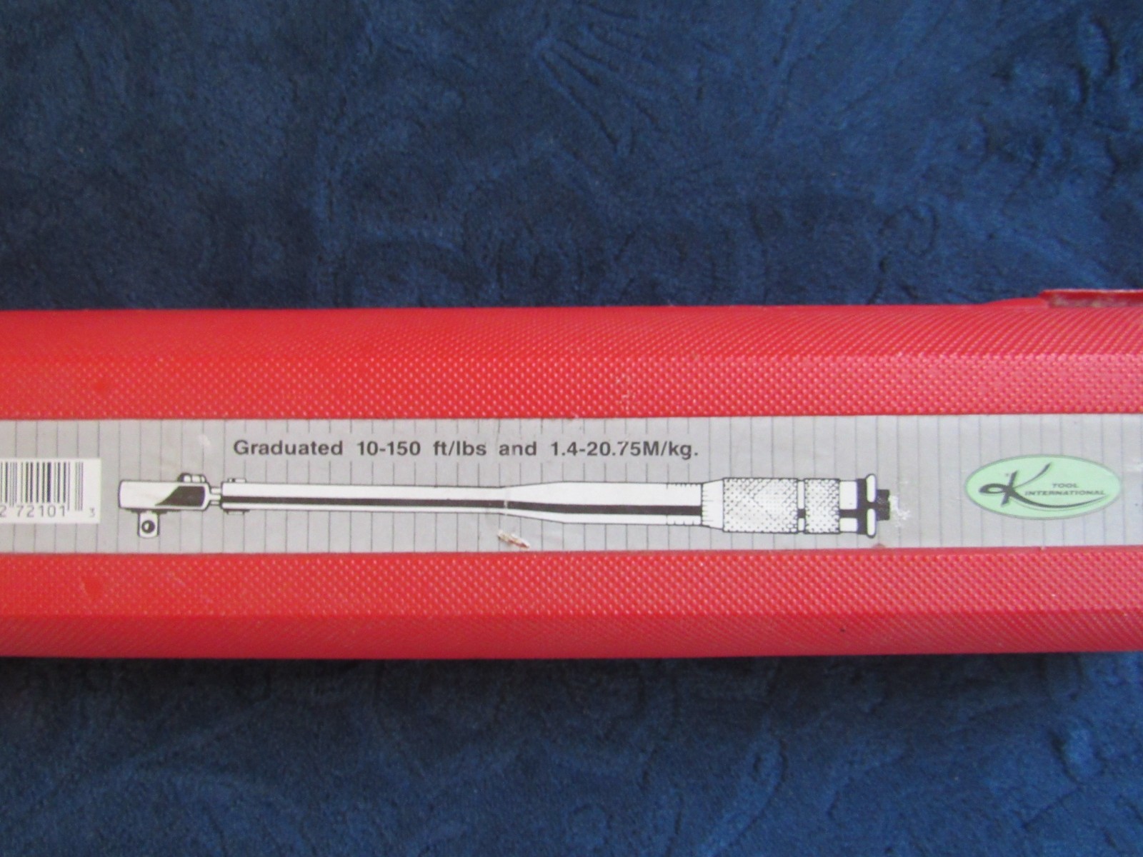 K TOOL INTERNATIONAL KTI-72101 1/2″ Drive Torque Wrench with Case