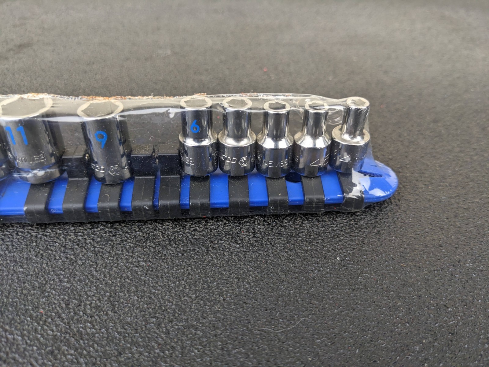 #bp172 Matco Tools NEW SAM146TB 1/4″ DRIVE METRIC 6 POINT CHROME SOCKET SET