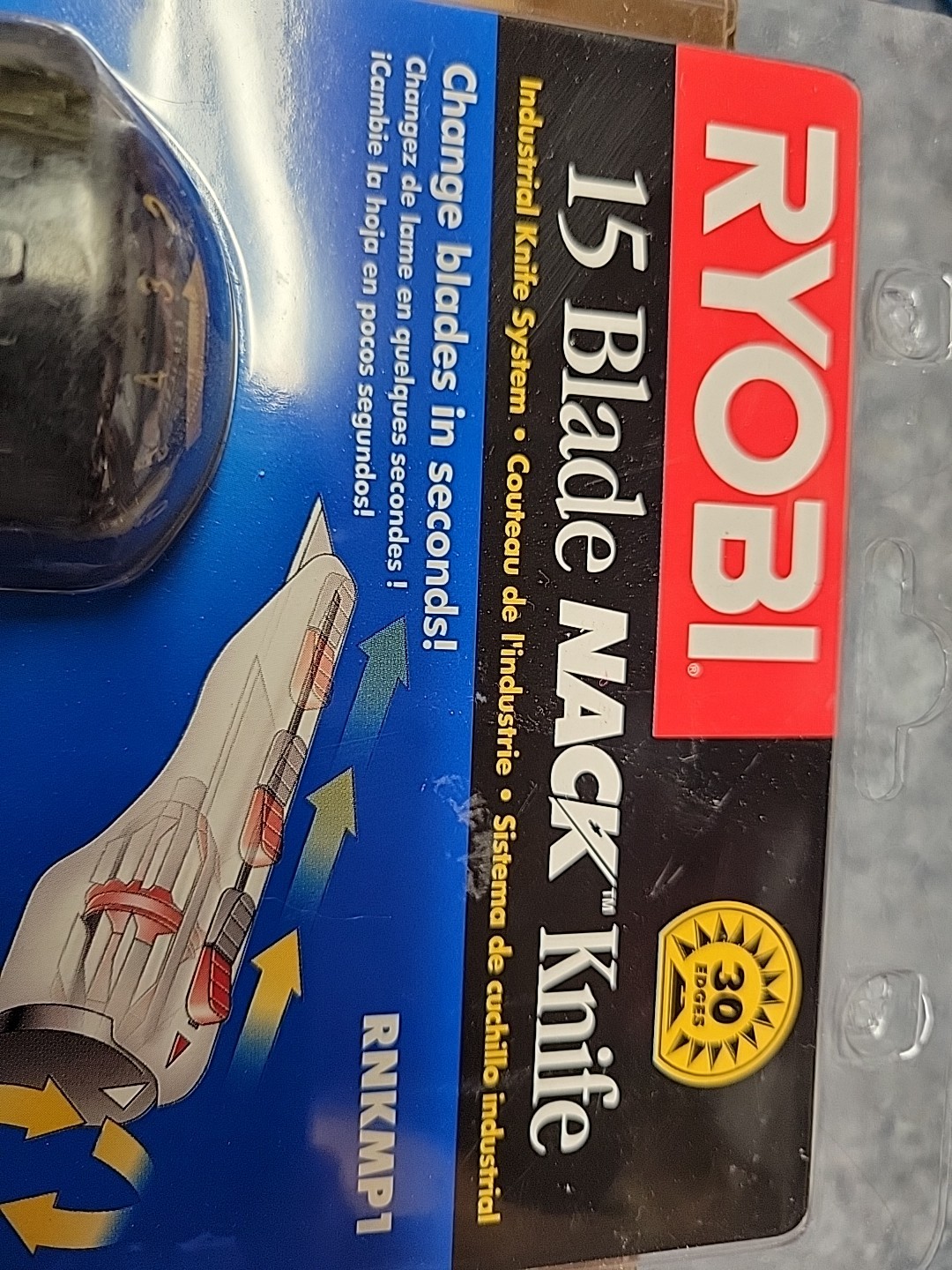 Ryobi 15 Blade Nack Knife industrial Knife System