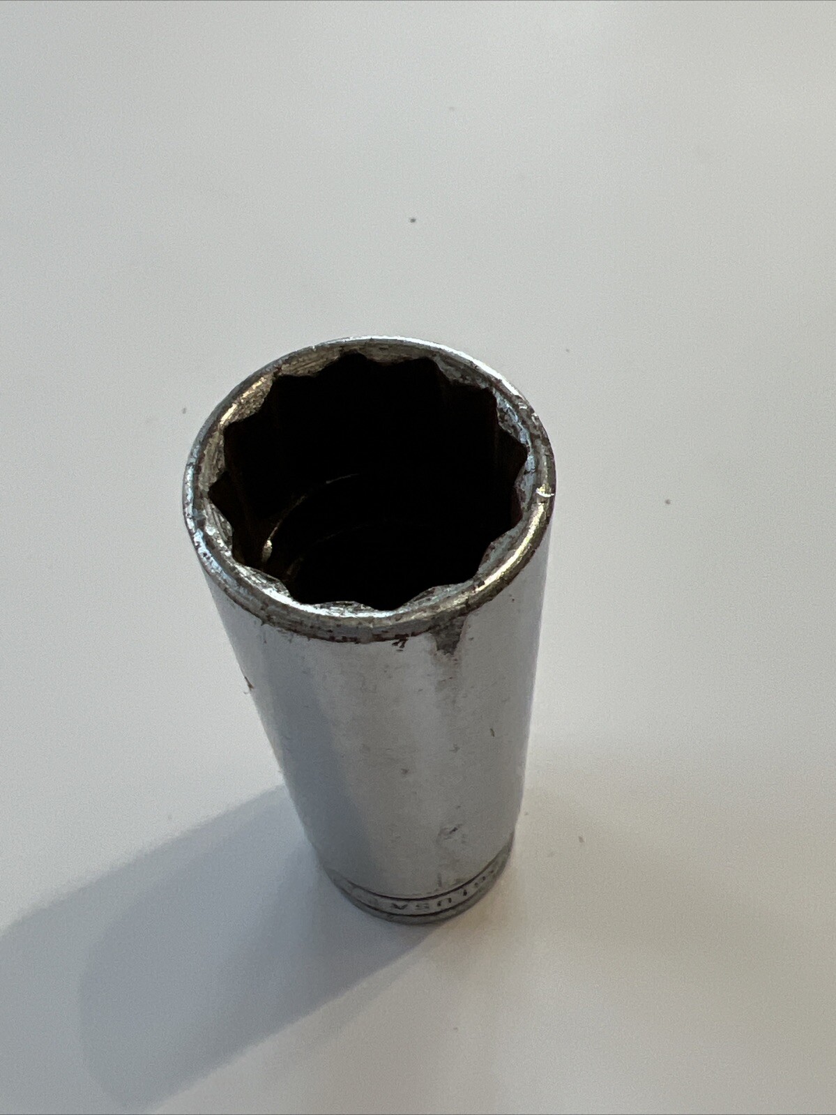 Vintage Snap-on USA 13/16″ 12 Point Deep Chrome Socket 1/2” Drive S261